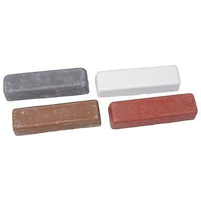 Summit polishing compound bars black emery/brown tripoli/red rouge/white rouge