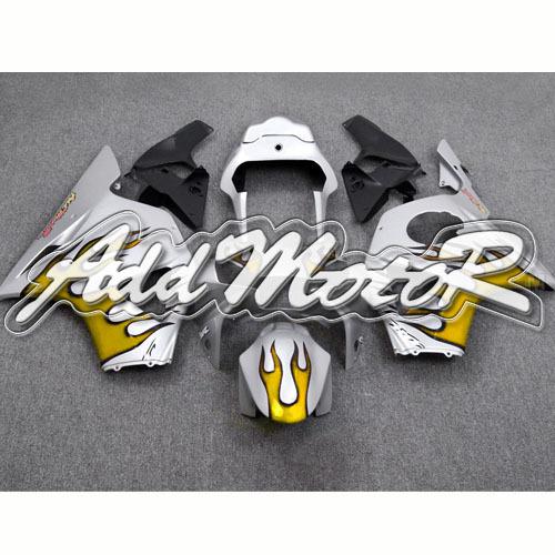 Fit 02 03 cbr 954rr cbr954 2002 2003 injection mold fairing silver gold h9575