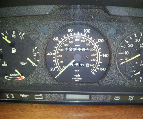1985-86-87-88-89 Mercedes 420 sel 550 sel cluster 126k low miles, US $119.99, image 2
