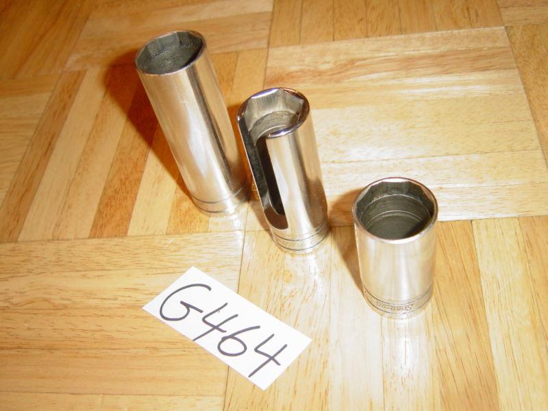 Buy SNAP ON TOOLS 3 PIECE 3/8 DR. & 1/2 DR. OIL PRESSURE SENDER SWITCH