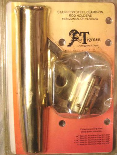 Sailboat rail mount tigris rod holder new ##