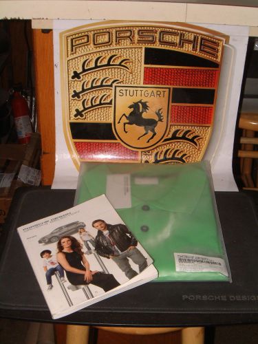 Porsche design selections new green polo shirt usa size xxl, euro size xxxl. nib