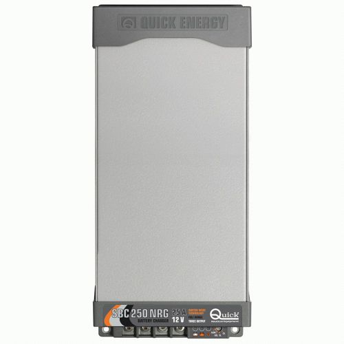 New quick fbnrg0250fr0a00 sbc 250 nrg battery charger 12v 25 amp 3-bank