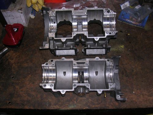 2000-2001 polaris edge x xcsp pro x 600 crank case with oil gear great shape