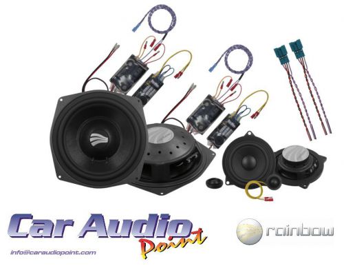 Rainbow audio - il-c8.3 bmw e series  - 3 way system speakers ***brand new***