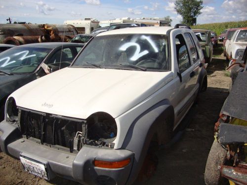 Used 2002 jeep liberty, left rear exterior door handle, lot 21