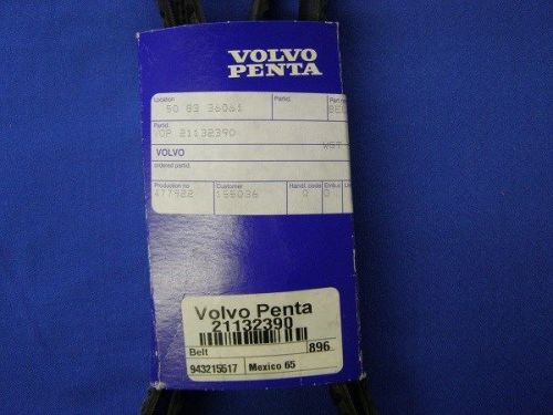 New factory volvo penta serpentine belt, 21132390