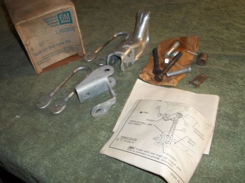 1965 66 67 68 nos chevrolet accessory engine stop lift cable set 283 307 327