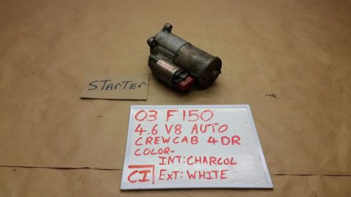 03 ford f150 4.6 v8 oem starter motor