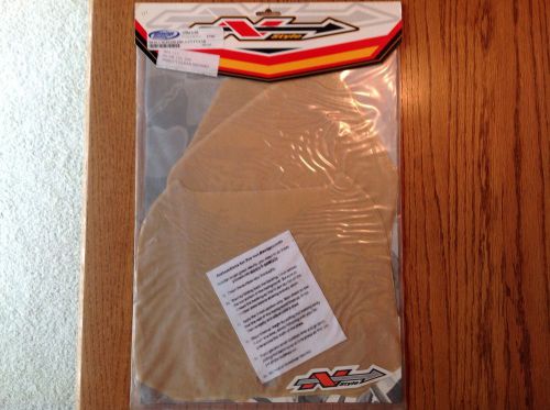 Honda cr125 cr250 n-style backgrounds pre-cut clear 2000 2001