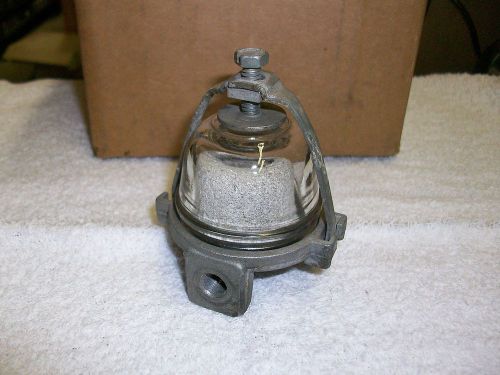 Vintage, carter fuel filter with glass bowl &amp; stone filter 2146397