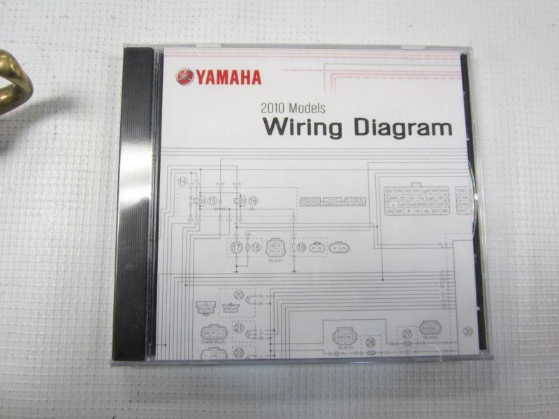 Yamaha wiring diagrams 2010 models cd new