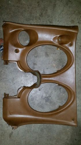 1970-73 corvette original  lh lower dash pad