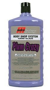 Malco plum crazy hand glaze 32 oz. shine paint restorer non silicon