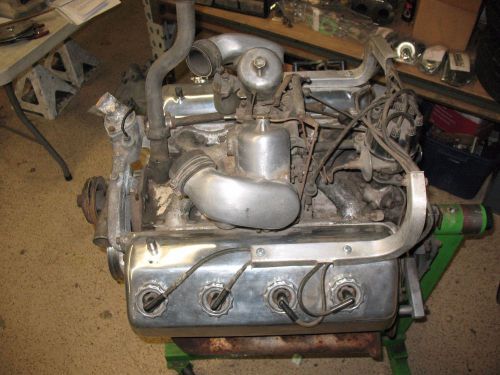 Vintage daimler ( england ) hemi engine 278 cu in aluminum heads