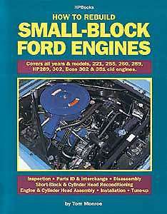 Hp books 0-912-656891 book: how to rebuild small-block ford engines