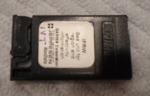 Garmin/jeppsen blank nav data card