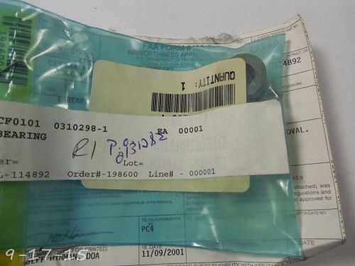 New cessna bearing 0310298-1 with certification
