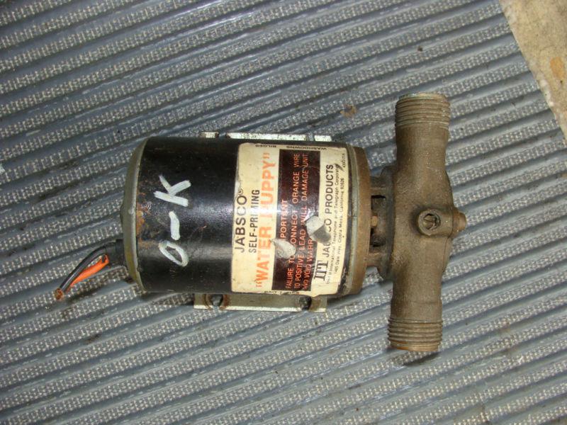 Jabsco pump water marine boat 