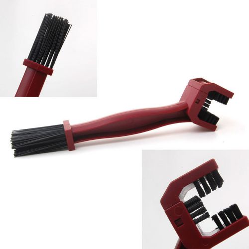 1x motorcycle gear chains maintenance cleaning dirt brush cleaner tool universal