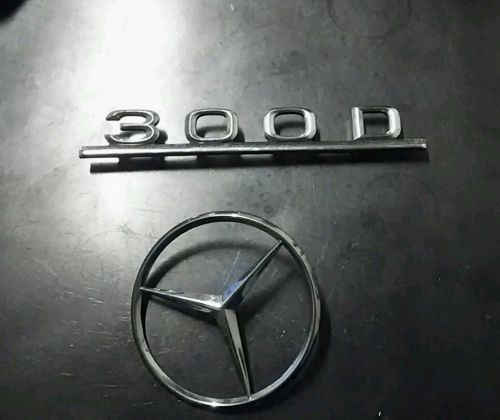 Mercedes 300d decals/emblems 78&#039;-85&#039;