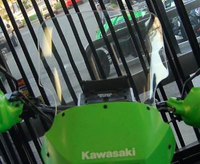 Kawasaki klr 650 1986-2005 15" tall, 16" wide clear replacement windshield