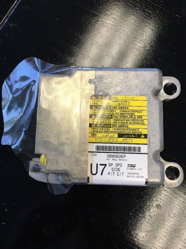 2009 2010 toyota corolla le air bag control module sensor p/n 89170-02760 oem500