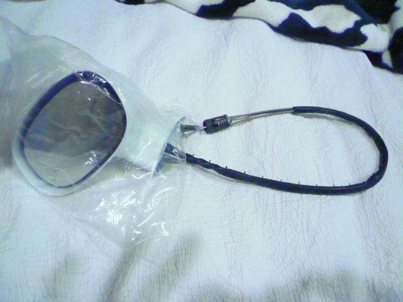 77 78 79 80 81 82 **nos** corvette lh exterior mirror w/cable  ***no reserve***