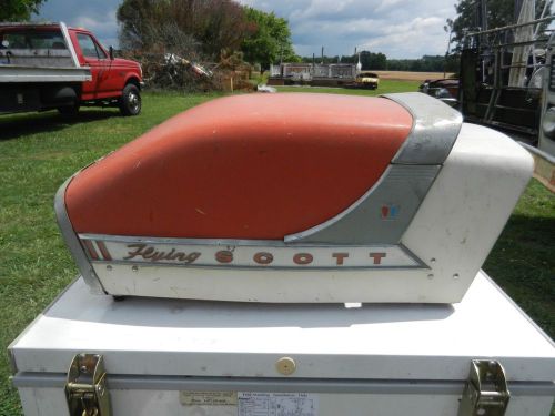 Vintage flying scott / mccolluch boat motor cowl cover