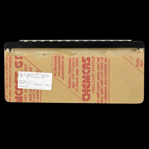 Hydra sport hs21444057 clear 15 x 6 inch acrylic boat box hatch lid door