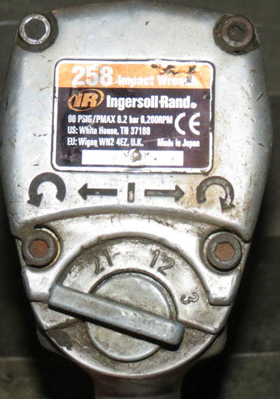 #228 Ingersoll Rand 258 3/4-Inch Drive Heavy Duty Impact Wrench Free US Shipping, US $149.62, image 3