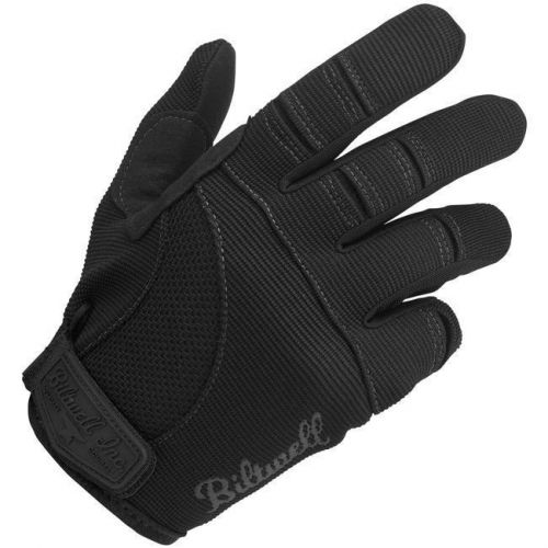 Biltwell moto gloves - black - x-large - motorcycle riding mechanic's