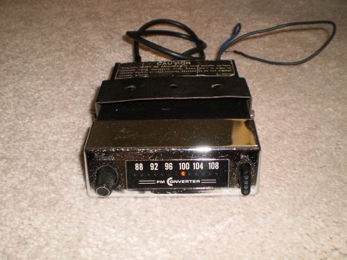 Vintage fm converter