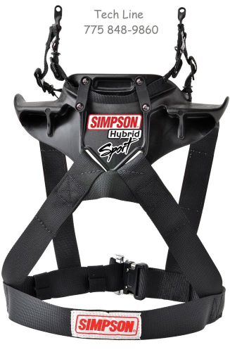 Simpson hybrid jr. - childrens sport head &amp; neck restraint sfi 38.1   12