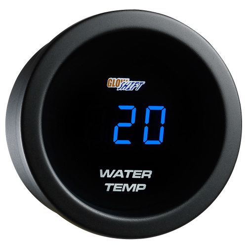 Buy GlowShift Blue Digital 52mm Celsius Water Temp Gauge Meter w