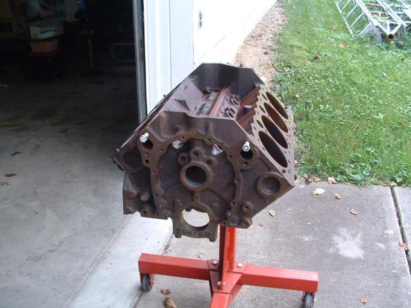 Corvette 350 engine block
