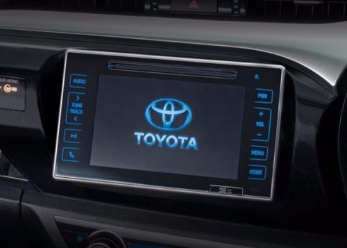 Dvd player display 7 ''gps antenna touch screen fit toyota hilux fortuner 2015