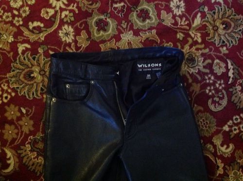 Wilson leather pants 30x34, motorcycle