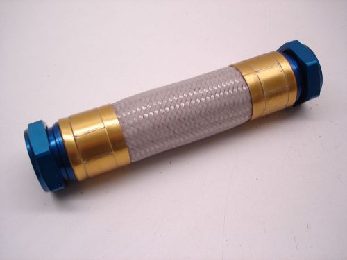 Nascar i-core as-32 ptfe poly braided lower radiator hose straight x 11.875 long