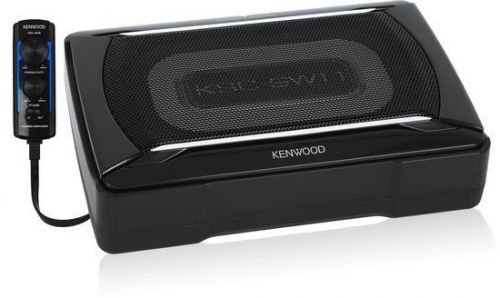 Kenwood ksc-sw11 active enclosed 75w rms 6.75" powered subwoofer bass system