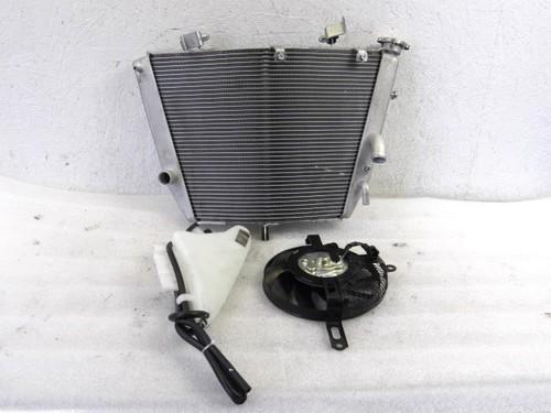 Gsxr radiator engine cooler fan 11 12 13 suzuki gsxr 600 750 2011 2012 2013