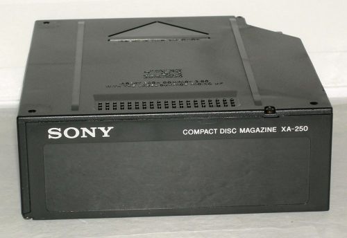 Sony xa-250 10-disc magazine cartridge for cd changer cdx 454rf 727 757 838 excd