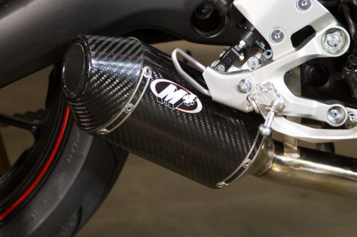 M4 standard slip on w/ carbon fiber muffler 2014 2015 yamaha fz09 / ya6914