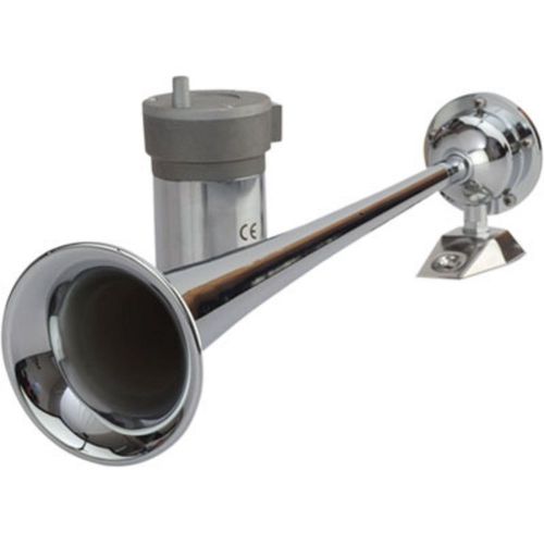 Boat marine maxblast air horn single trumpet 17" 12 volt 9-11 psi 20 amp 120db