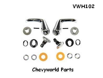 67 camaro vent window pivot stud &amp; handle kit 1967