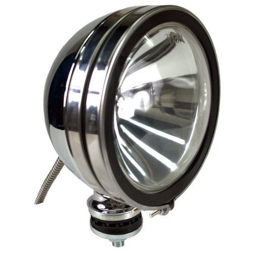 2-6" round halogen tear drop chrome work load spot lights/100 watt/12v-ul103w