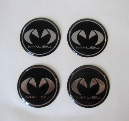 Malibu boat button circle decal! 4 decals per listing genuine oem marine sticker