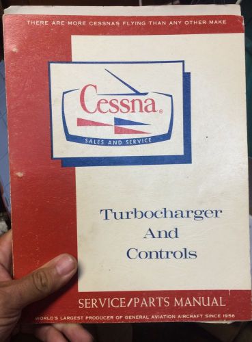 Cessna turbocharger and controls service/parts manual
