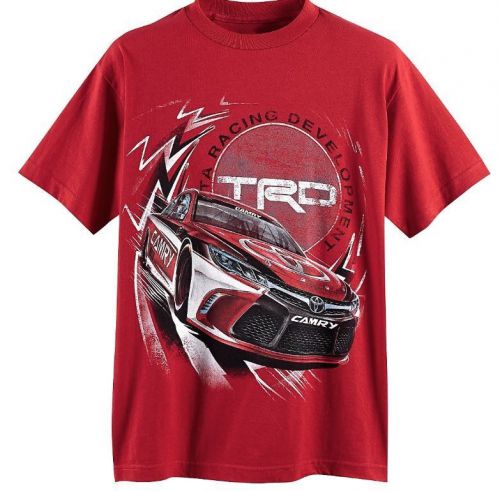 Toyota camry racing tee shirt red new with tags l