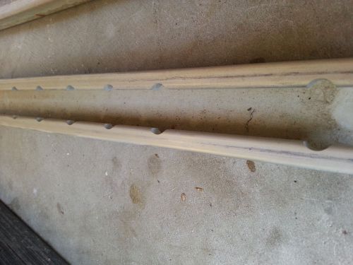 2005+ nissan frontier truck bed tie down rails